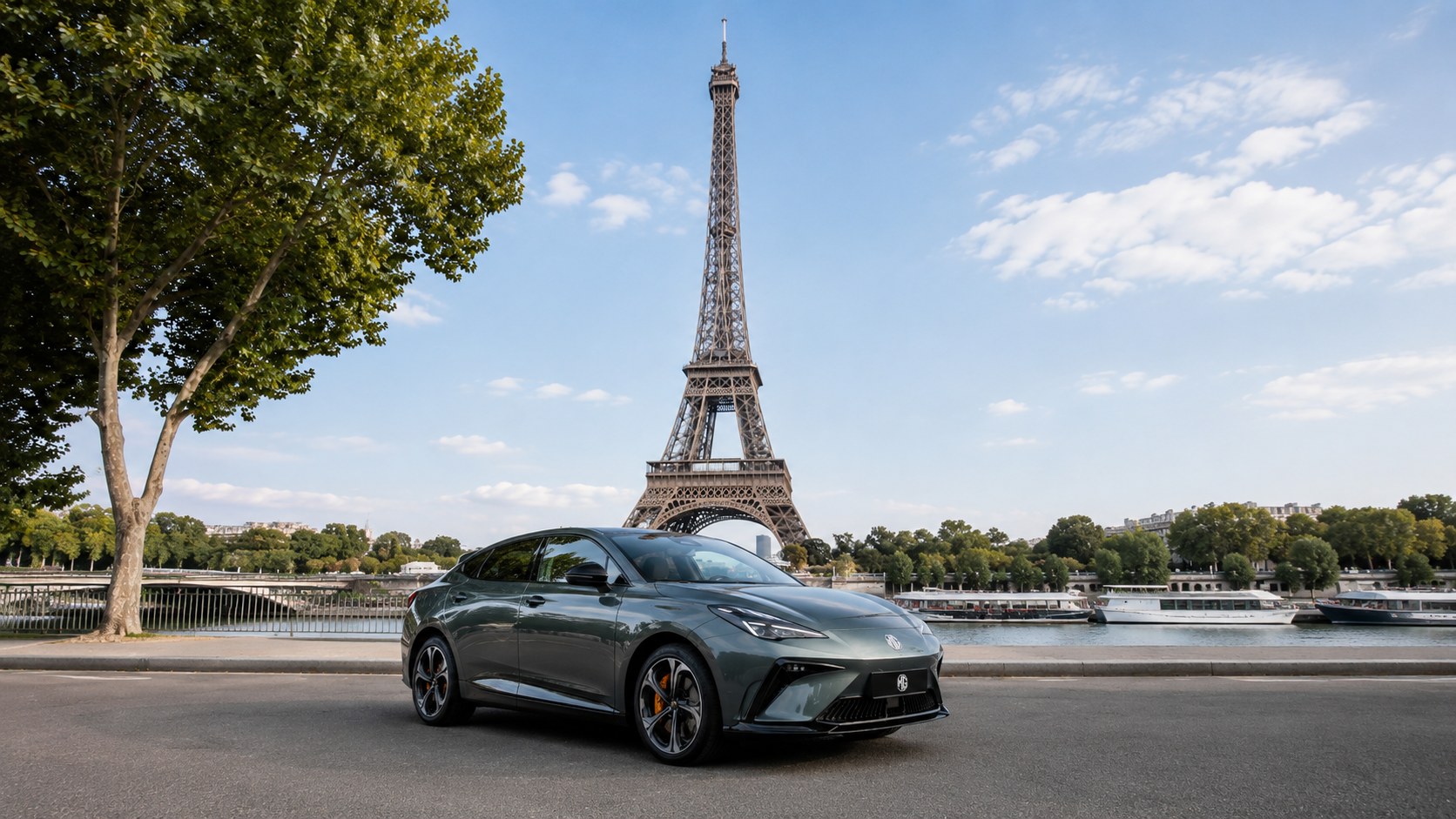 Chinese electric car in France